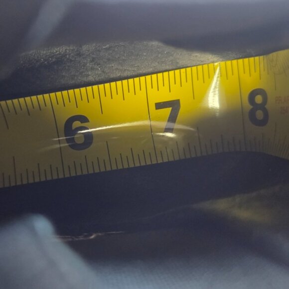 Sleek Black All Saints Heeled Boots with Chunky Heel - Picture 8 of 15